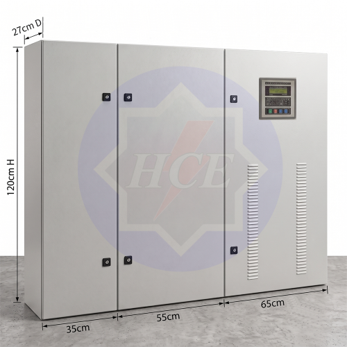 (A11) 35KW SVC - 3*80A Sayaç + Dağıtım + Kompanzasyon sistemli montajlı pano
